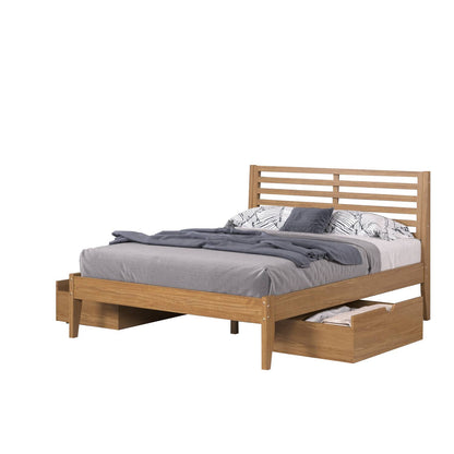 Roan Platform Bed with Dual Underbed Drawers
