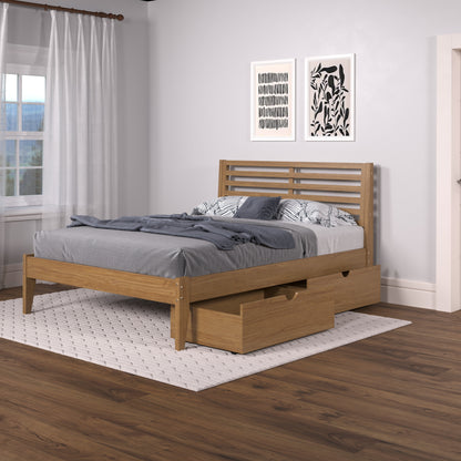 Roan Platform Bed with Dual Underbed Drawers
