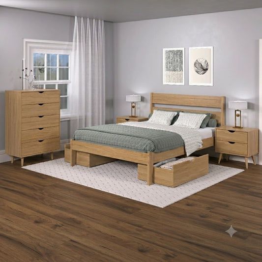 Low Board Bedroom Set A