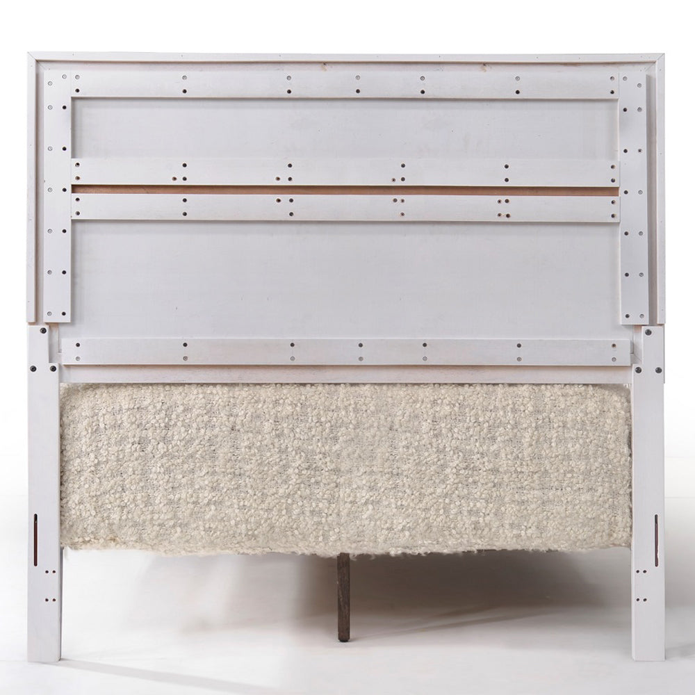 Naima Full Bed - White