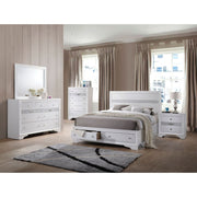 Naima W/Storage - 2 Drawers Bed