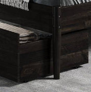 Mid Center Platform Bed with Dual Underbed Drawers