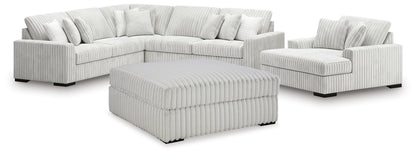 seccional Stupendous 4PC & Oversized Accent Otomana Set