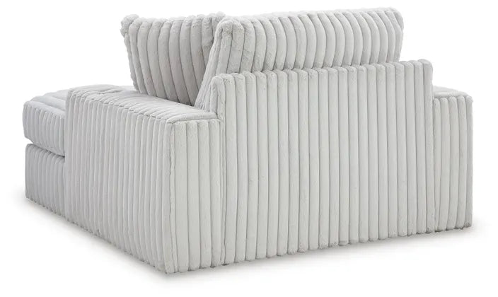 Stupendous 4PC Sectional with Oversized Chaise & Ottoman Set