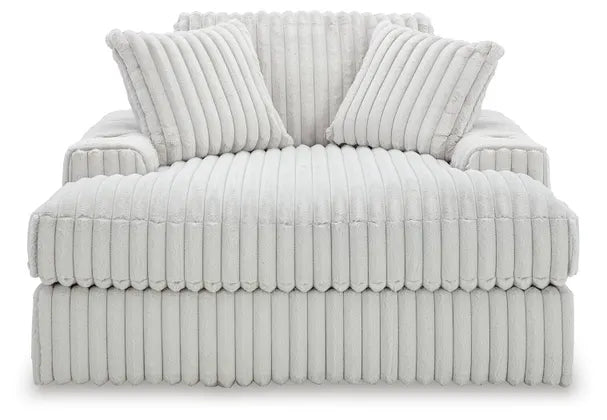 Stupendous 4PC Sectional with Oversized Chaise & Ottoman Set
