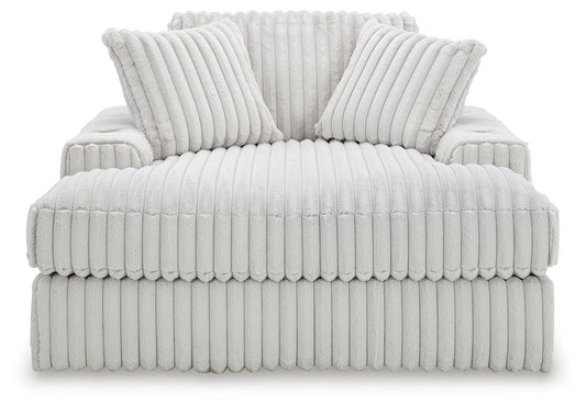 Stupendous 3PC Sectional & Oversized Chaise Set