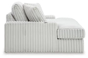 Stupendous 4PC Sectional with Oversized Chaise & Ottoman Set