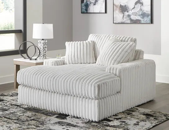 Stupendous 4PC Sectional with Oversized Chaise & Ottoman Set