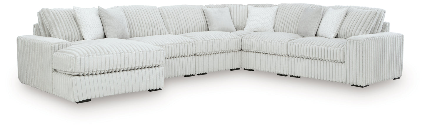 Stupendous 6-Piece Sectional with Chaise