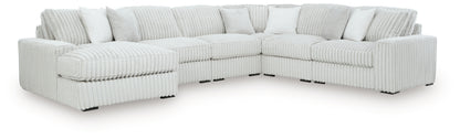 Stupendous 6-Piece Sectional with Chaise
