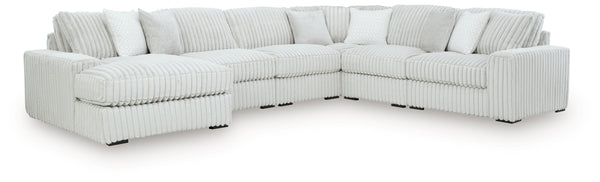 Stupendous 6-Piece Sectional with Chaise