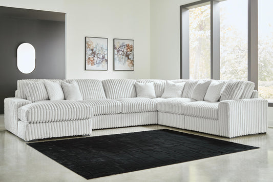 Stupendous 6-Piece Sectional with Chaise