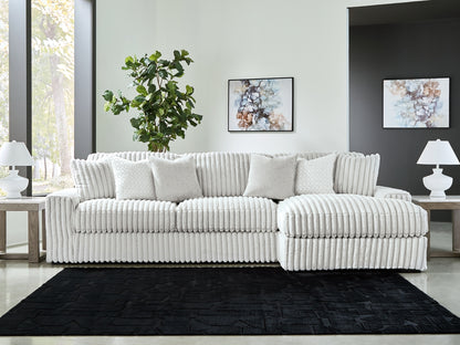 Stupendous 2-Piece Sectional with Chaise