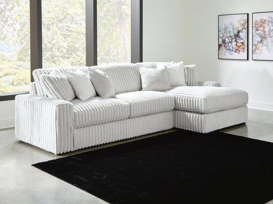 Stupendous 2-Piece Sectional with Chaise