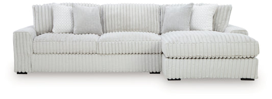 Stupendous 2-Piece Sectional with Chaise