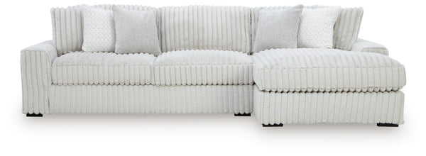 Stupendous 2-Piece Sectional with Chaise