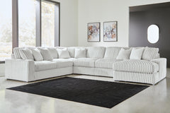 Stupendous 5-Piece Sectional with Chaise