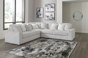Stupendous 3-Piece Sectional Sofa w/ Wedge
