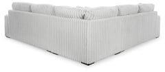 Stupendous 3-Piece Sectional Sofa w/ Wedge