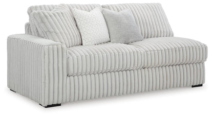Stupendous 3-Piece Sectional & Oversized Accent Ottoman Set