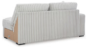 Stupendous 3-Piece Sectional & Oversized Accent Ottoman Set