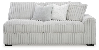 Stupendous 4PC Sectional with Oversized Chaise & Ottoman Set
