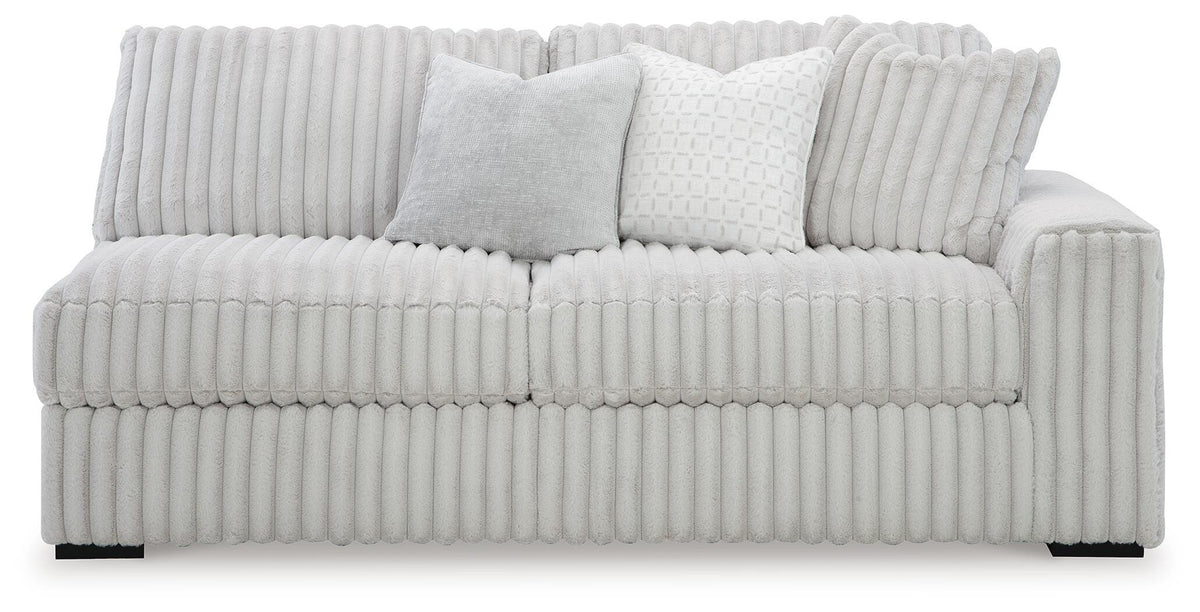 Stupendous 3-Piece Sectional & Oversized Accent Ottoman Set