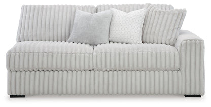Stupendous 3-Piece Sectional & Oversized Accent Ottoman Set
