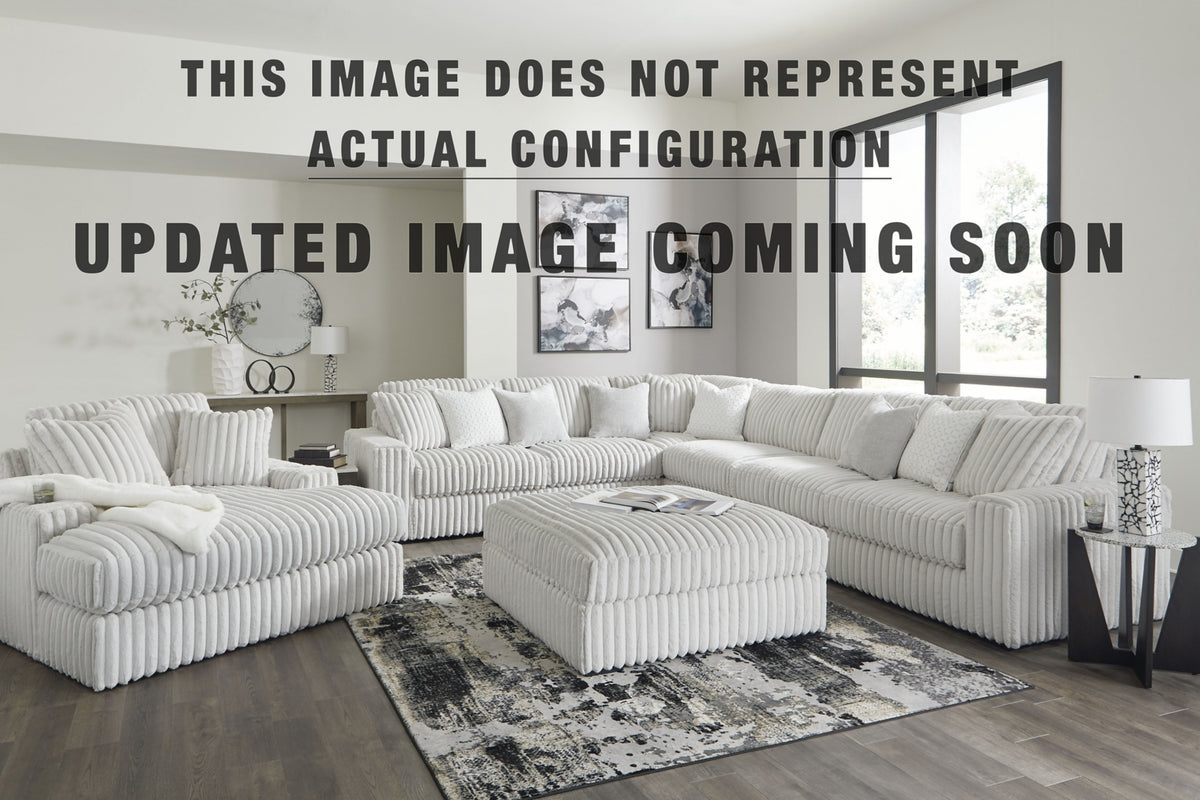 Stupendous 4-Piece Sectional with Chaise