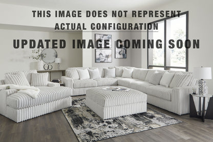 Stupendous 5-Piece Sectional with Chaise