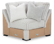 Stupendous 3-Piece Sectional Sofa w/ Wedge