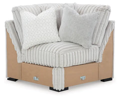 Stupendous 3-Piece Sectional Sofa w/ Wedge