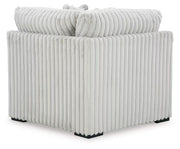 Stupendous 3-Piece Sectional Sofa w/ Wedge