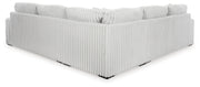 Stupendous 3-Piece Sectional Sofa w/ Wedge