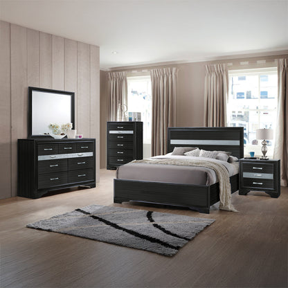 Naima Twin Bed - Black