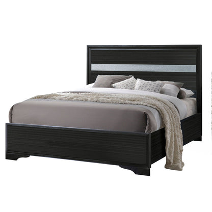 Naima Full Bed - Black