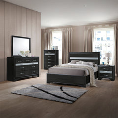 Naima Full Bed - Black