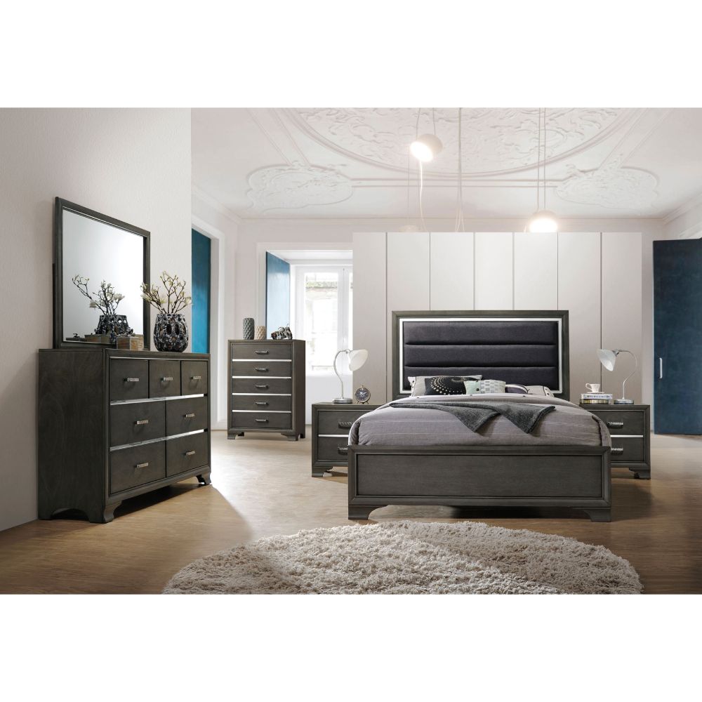 Espejo rectangular Carine II de 45'' de largo x 35'' de alto