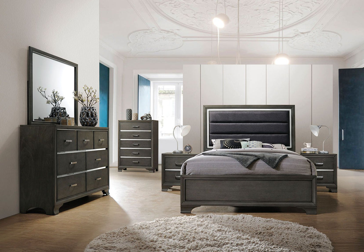 Carine II Upholstered Bed