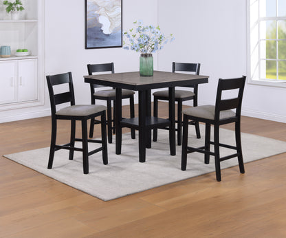 Lester 5-Pk Counter Height Dining Set