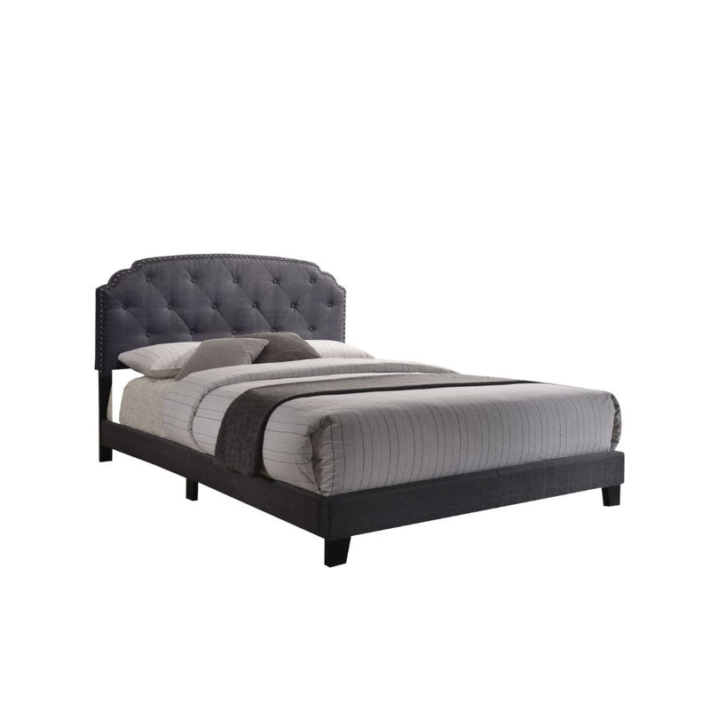 Cama Queen tapizada Tradilla
