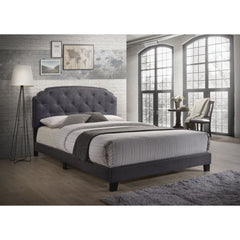 Cama Queen tapizada Tradilla