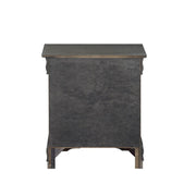 Mesita de noche Louis Philippe de 24" de alto