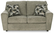 Cascilla Pewter Loveseat