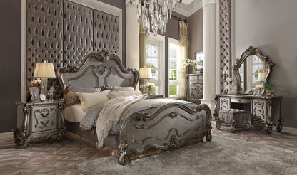 Versailles Queen Bed - Antique Platinum