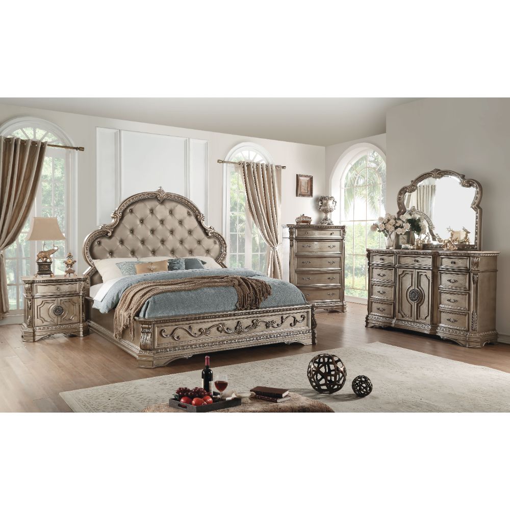 Northville 9-Drawer Marble Dresser