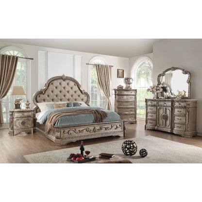 Northville 9-Drawer Marble Dresser