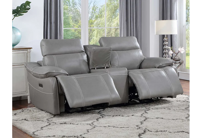 Loveseat reclinable eléctrico dual Alpine