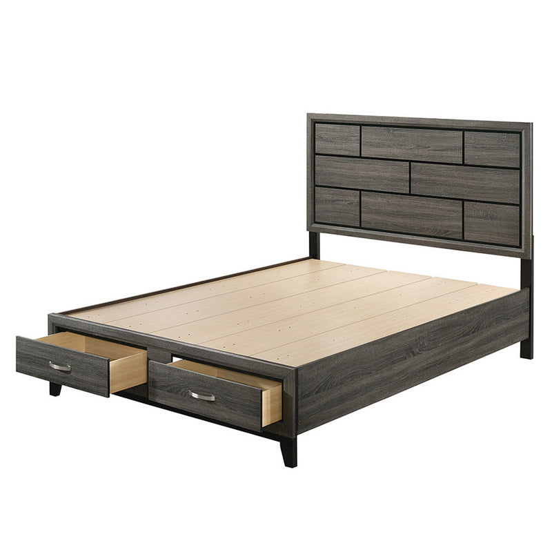 Valdemar Eastern King Bed W/Storage