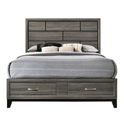 Valdemar Eastern King Bed W/Storage